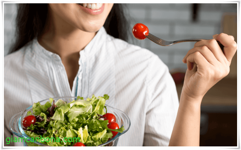 ăn Salad giảm cân 