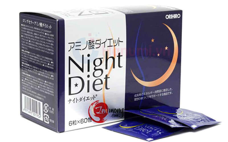 Giảm cân an toàn với Night Diet Orihiro đến từ Nhật Bản