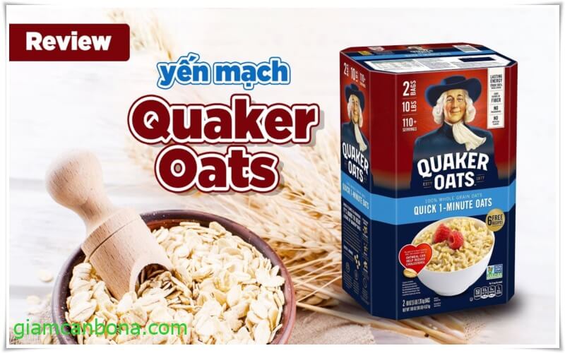 Bột yến mạch giảm cân Quaker Oats